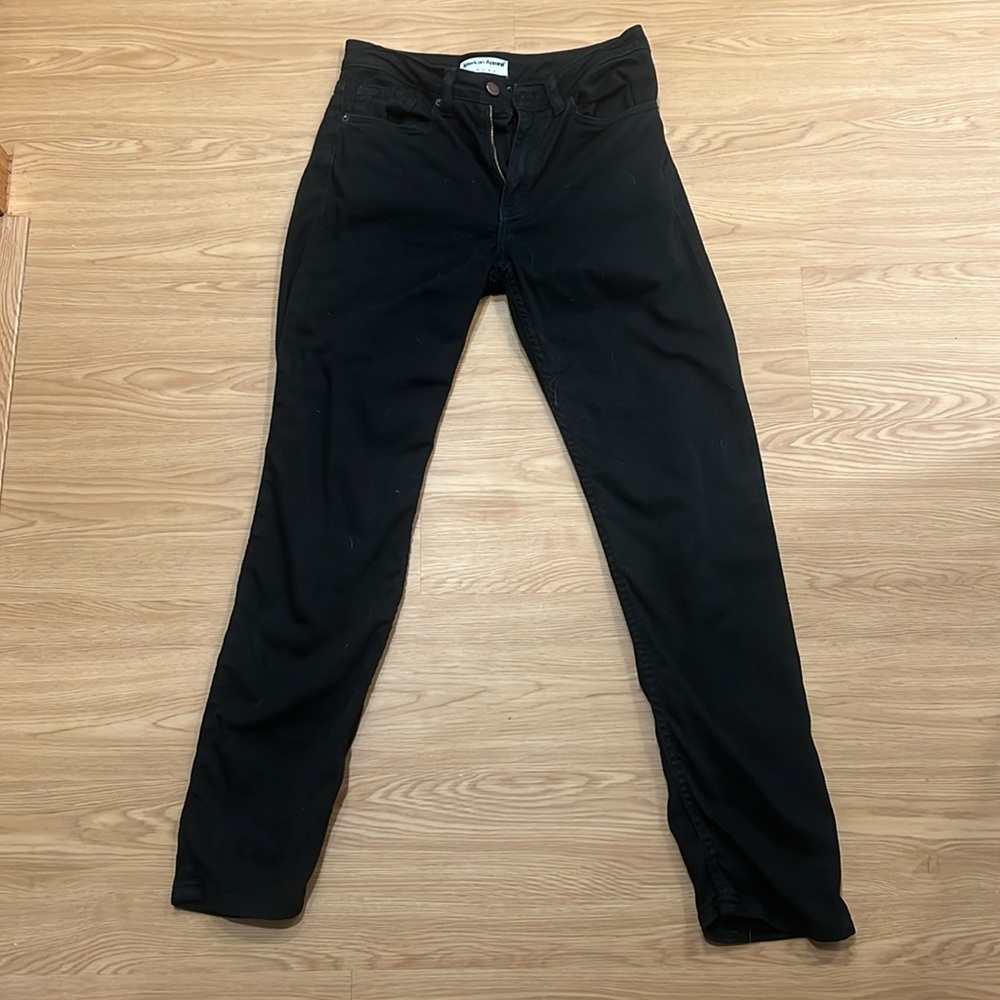 American Apparel Black Jeans Size 28